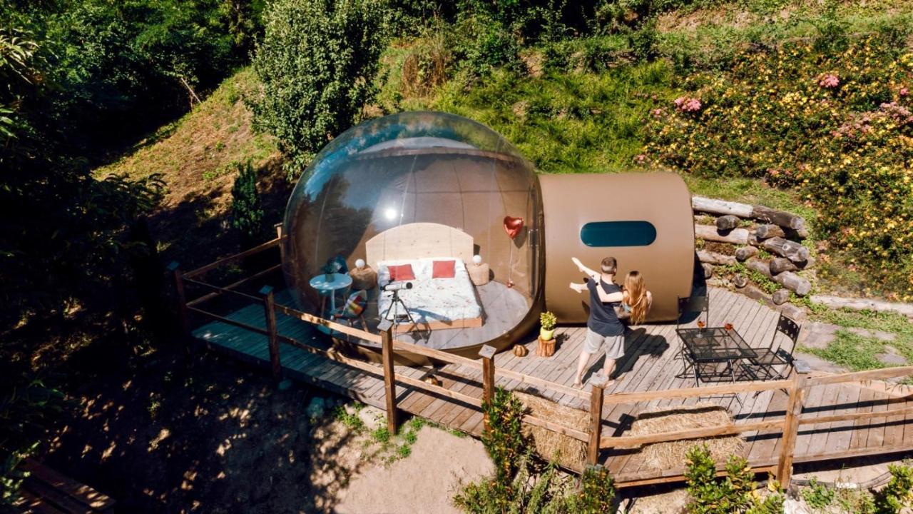 Maso La Marianna Bubble Glamping In Trentino Acomodação com café da manhã Sant'Orsola Exterior foto