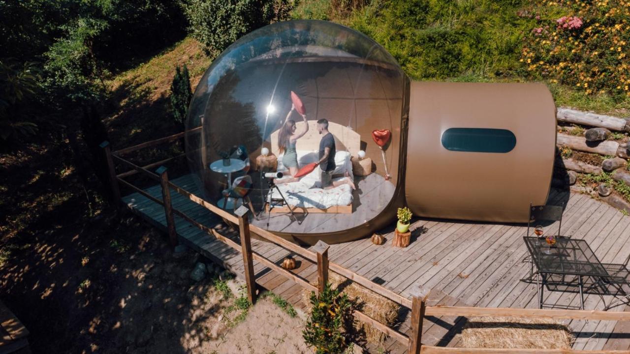 Maso La Marianna Bubble Glamping In Trentino Acomodação com café da manhã Sant'Orsola Exterior foto